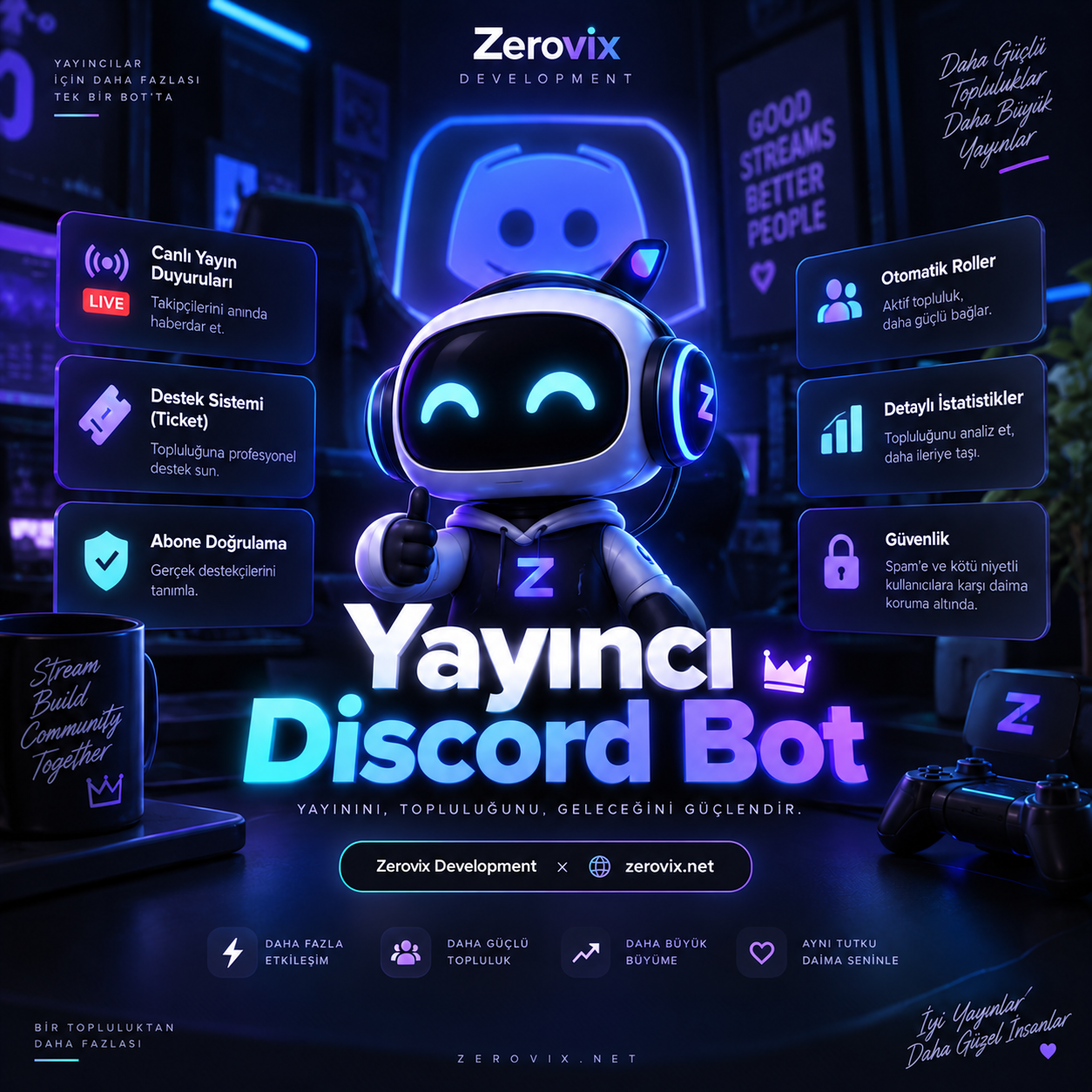 Yayıncı Discord Bot